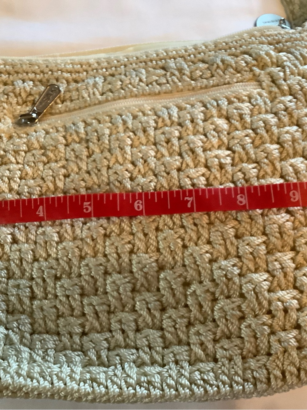 The Sak Beige/Cream Woven Shoulder Bag - Picture 8 of 8
